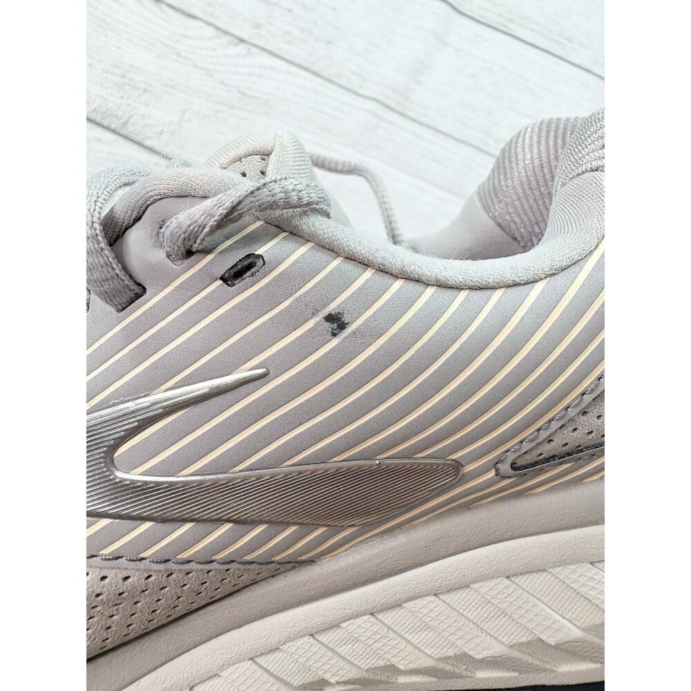 Brooks Women’s Addiction Walker Shoes Gray Leather Walking Sneakers Size 8.5 - Picture 11 of 11